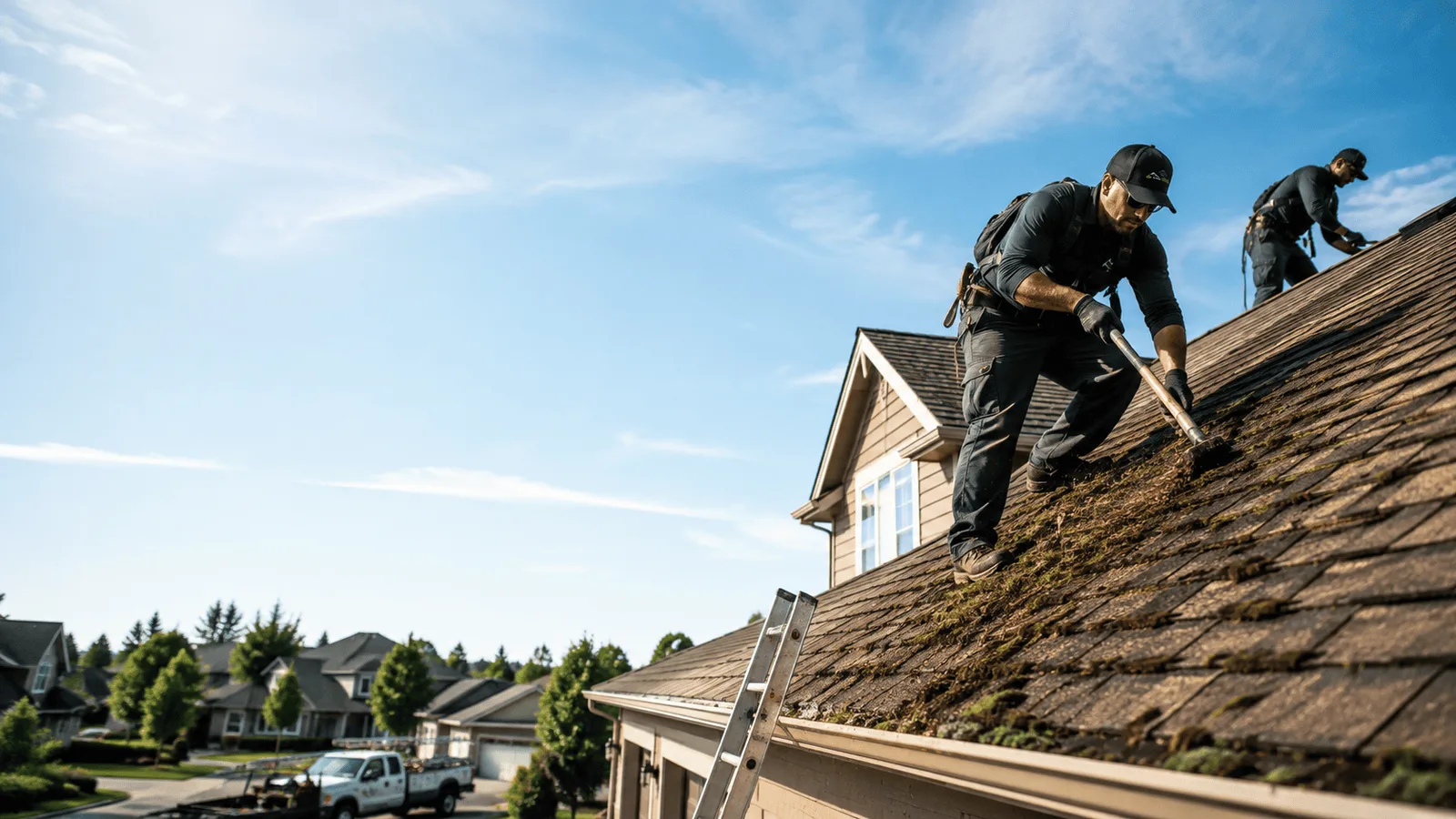 Roof Moss Removal in Huddleston, VA near me